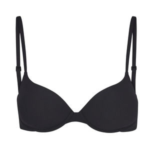 SKIMS Black Smooth T-Shirt Bra